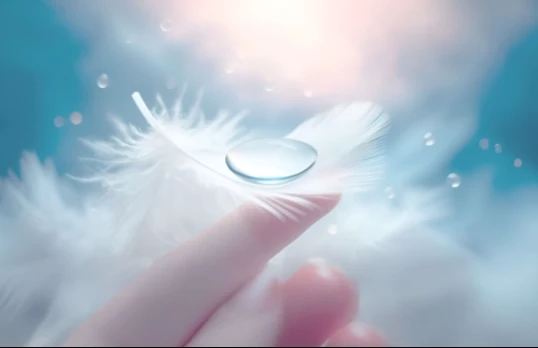 隱形眼鏡、水潤、輕巧無感